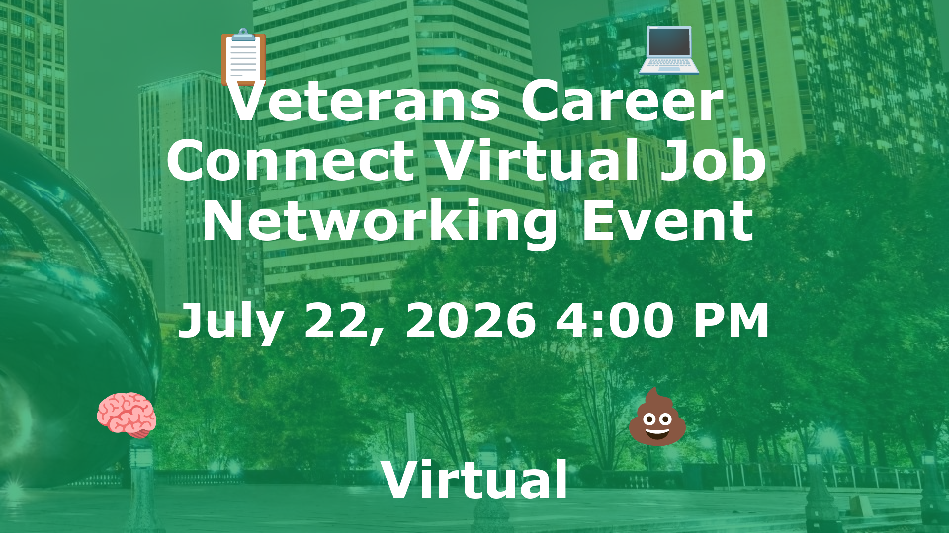 Veterans Career Connect Virtual Job  Networking Event event image